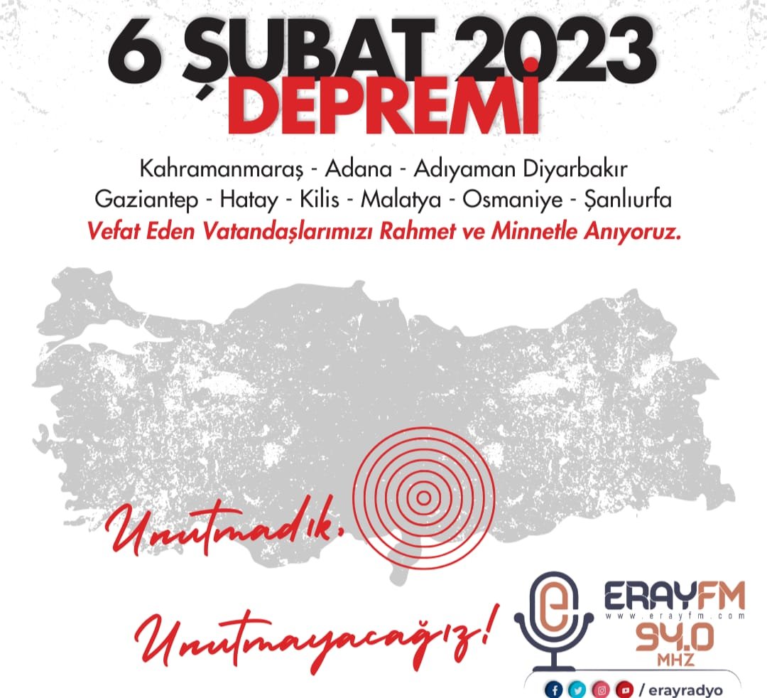 Acılarla dolu bir tarih olan 6 Şubat, Depremin yaraları hala kapanmadı